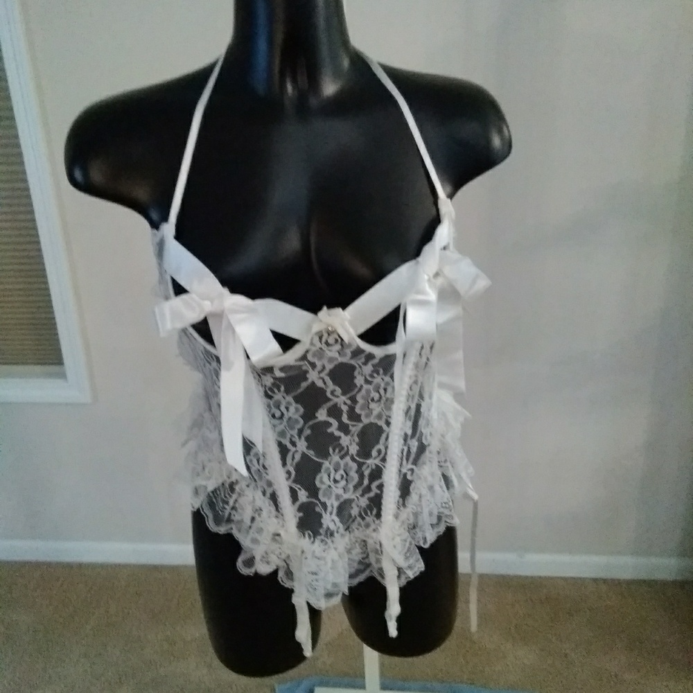 Sharron Leslie  cupless bustier, regular and plus